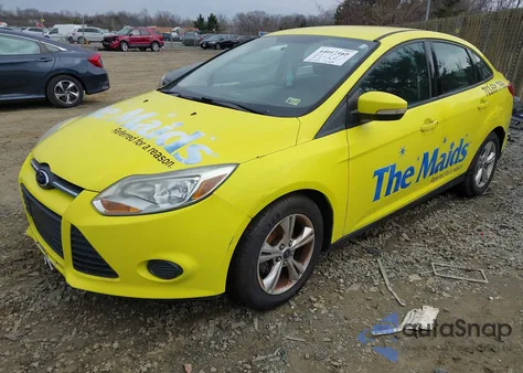 2014 Ford Focus Se из США, поврежденный, VIN 1FADP3F28EL244482
